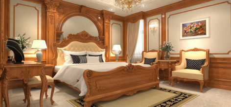 Thiết Kế Phòng Ngủ Nữ Hoàng 