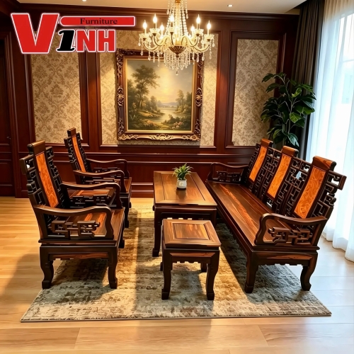 Bộ Ghế Âu Á 10 Món Mẫu Mới 