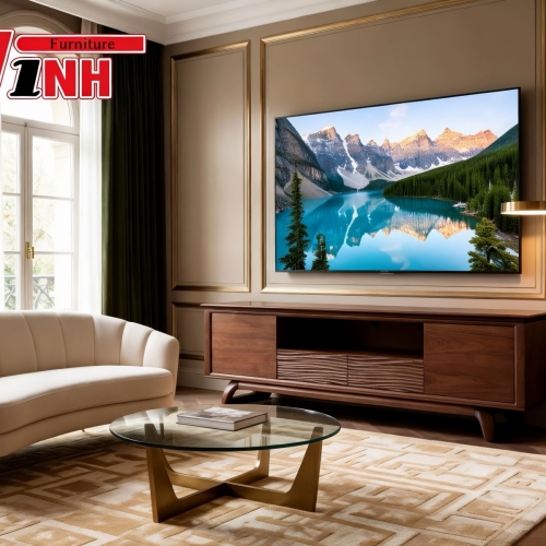 Tap Tivi Sóng 2m2 Gỗ Chiu Liu
