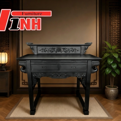 Án Thờ 1m27 2 Cấp Gỗ Chiu Liu