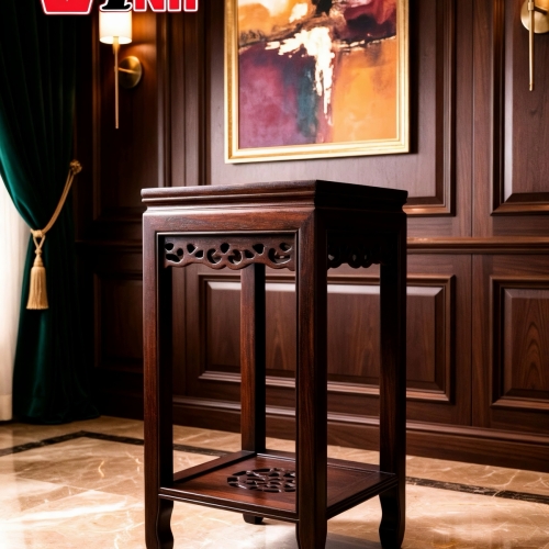 Đôn vuông 68 gỗ Cẩm Lai