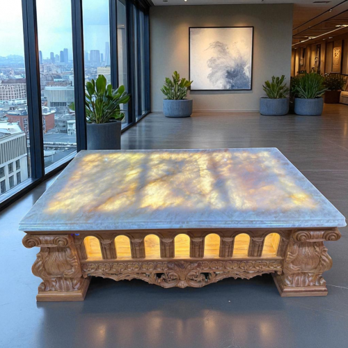 Bàn Roma Gỗ Đỏ