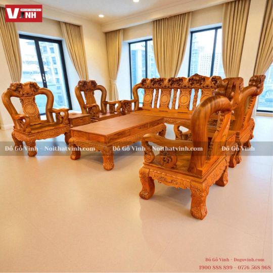 Bộ Ghế 14 Đào VIP