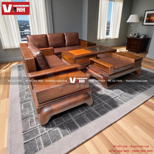 Bộ Ghế Chân Uốn 2 Băng 