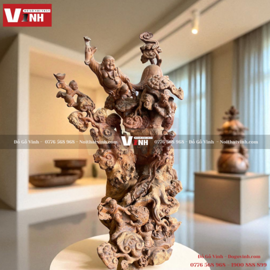 Tác Phẩm Di Lặc Du Xuân 
